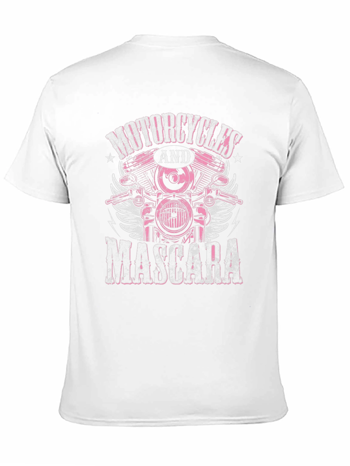 Motorcycles and Mascara Graphic Tee