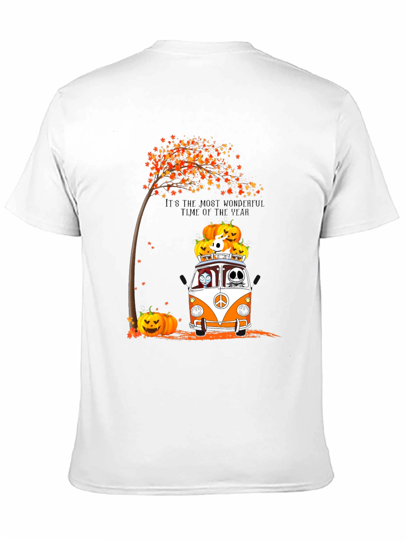 Halloween Pumpkin Van T-Shirt