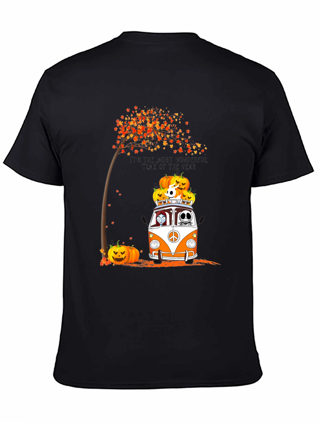 Halloween Pumpkin Van T-Shirt