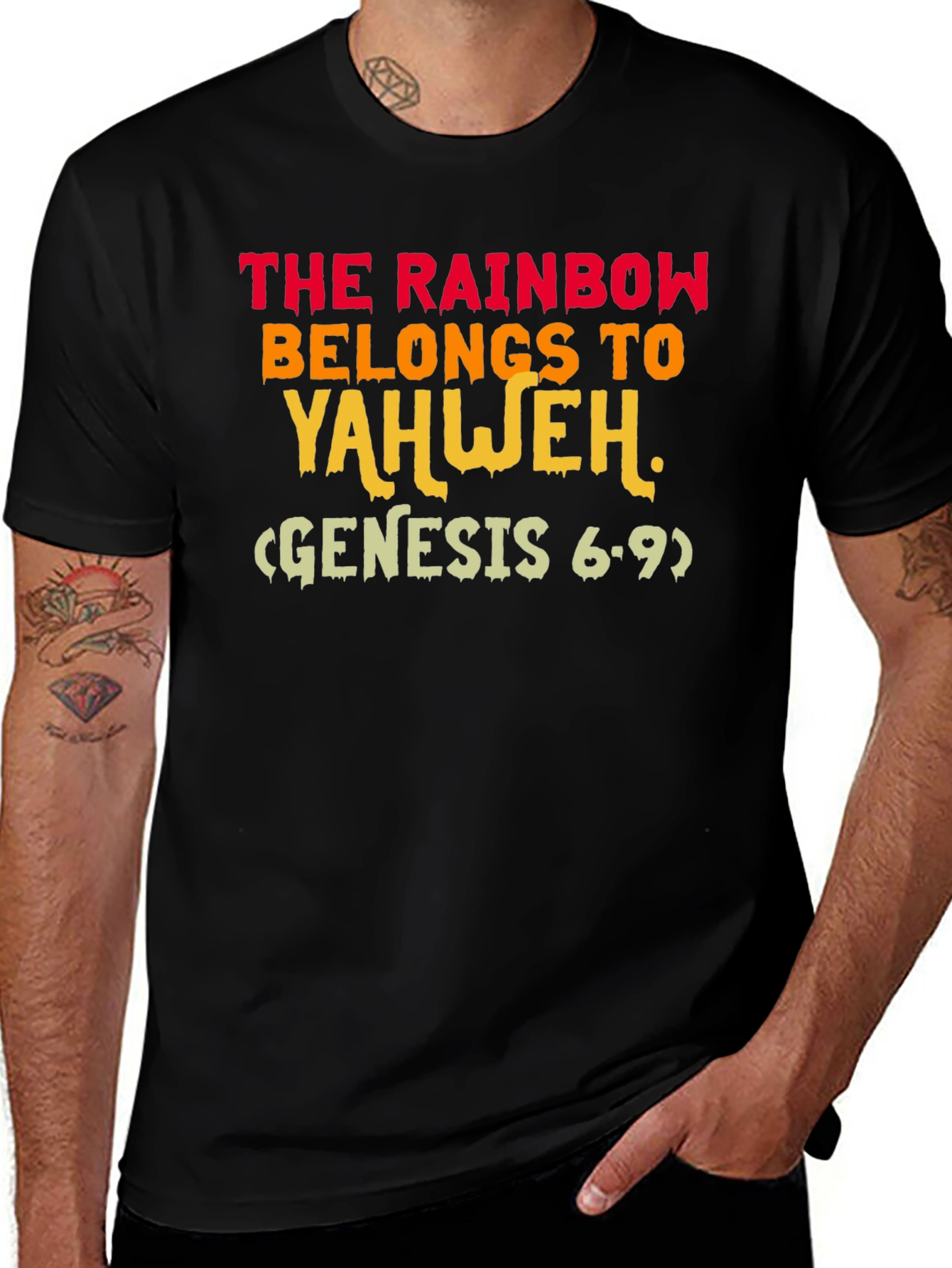 Rainbow Belongs to Yahweh T-Shirt