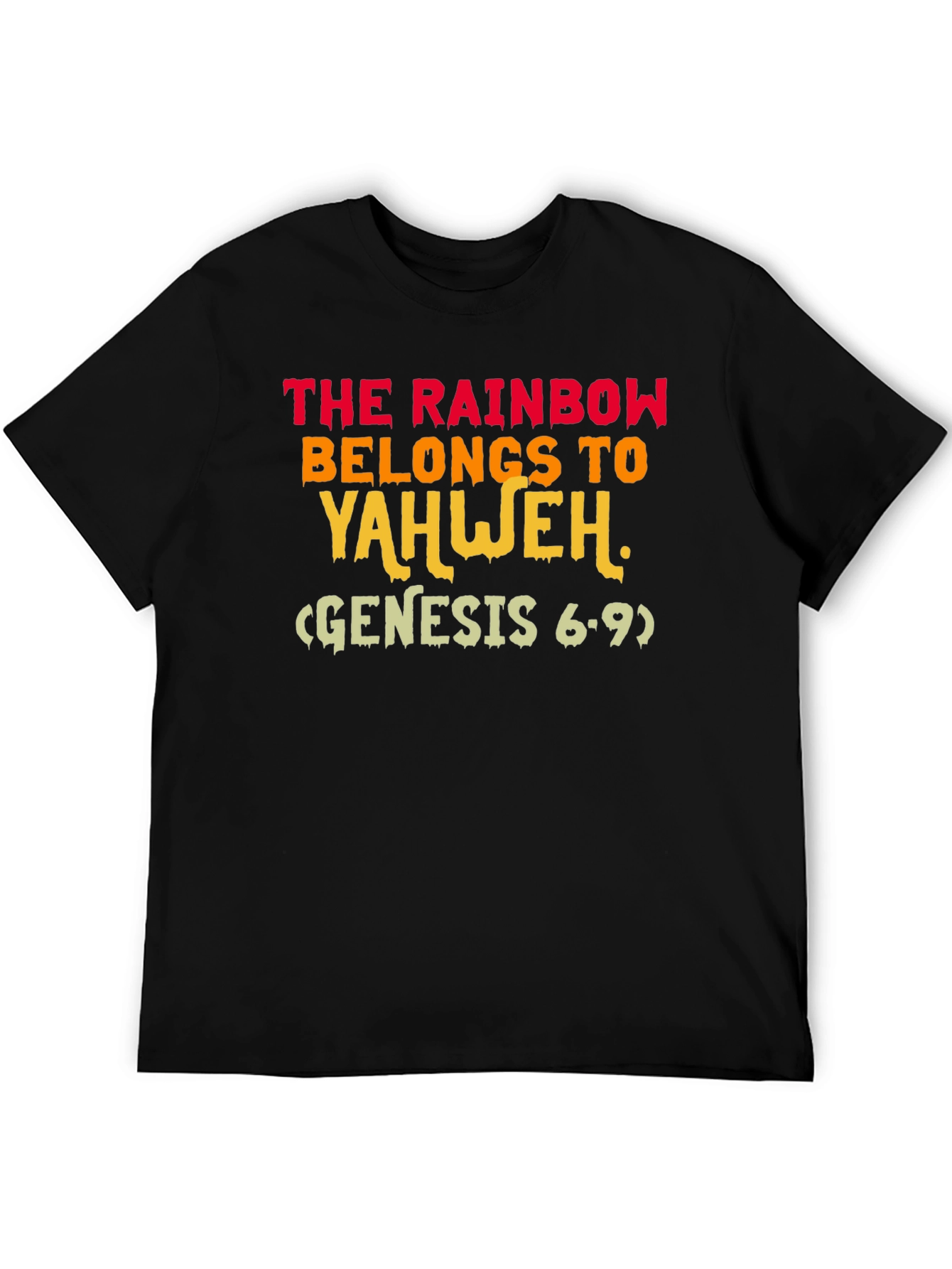 Rainbow Belongs to Yahweh T-Shirt