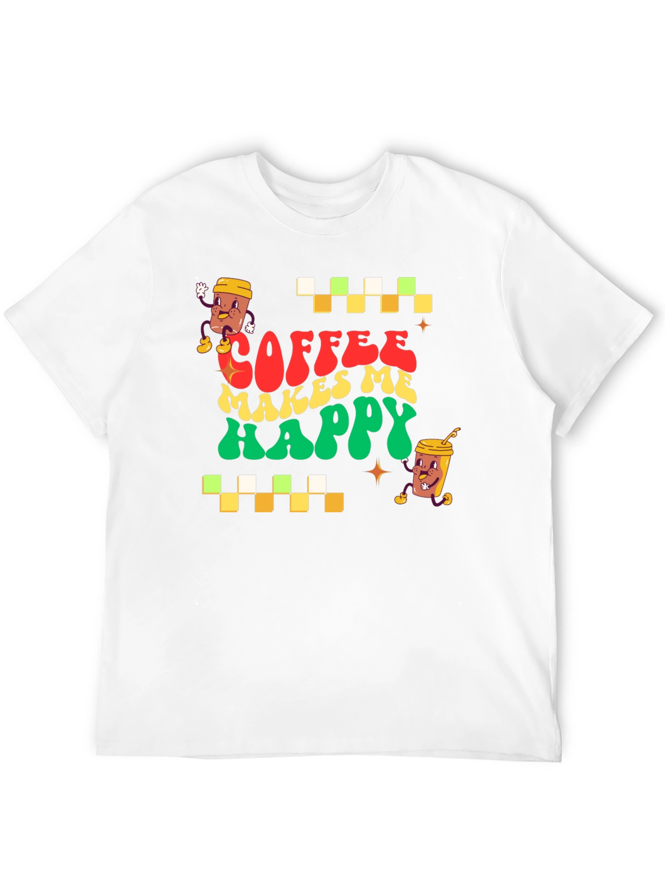 Coffee Makes Me Happy Graphic Tee