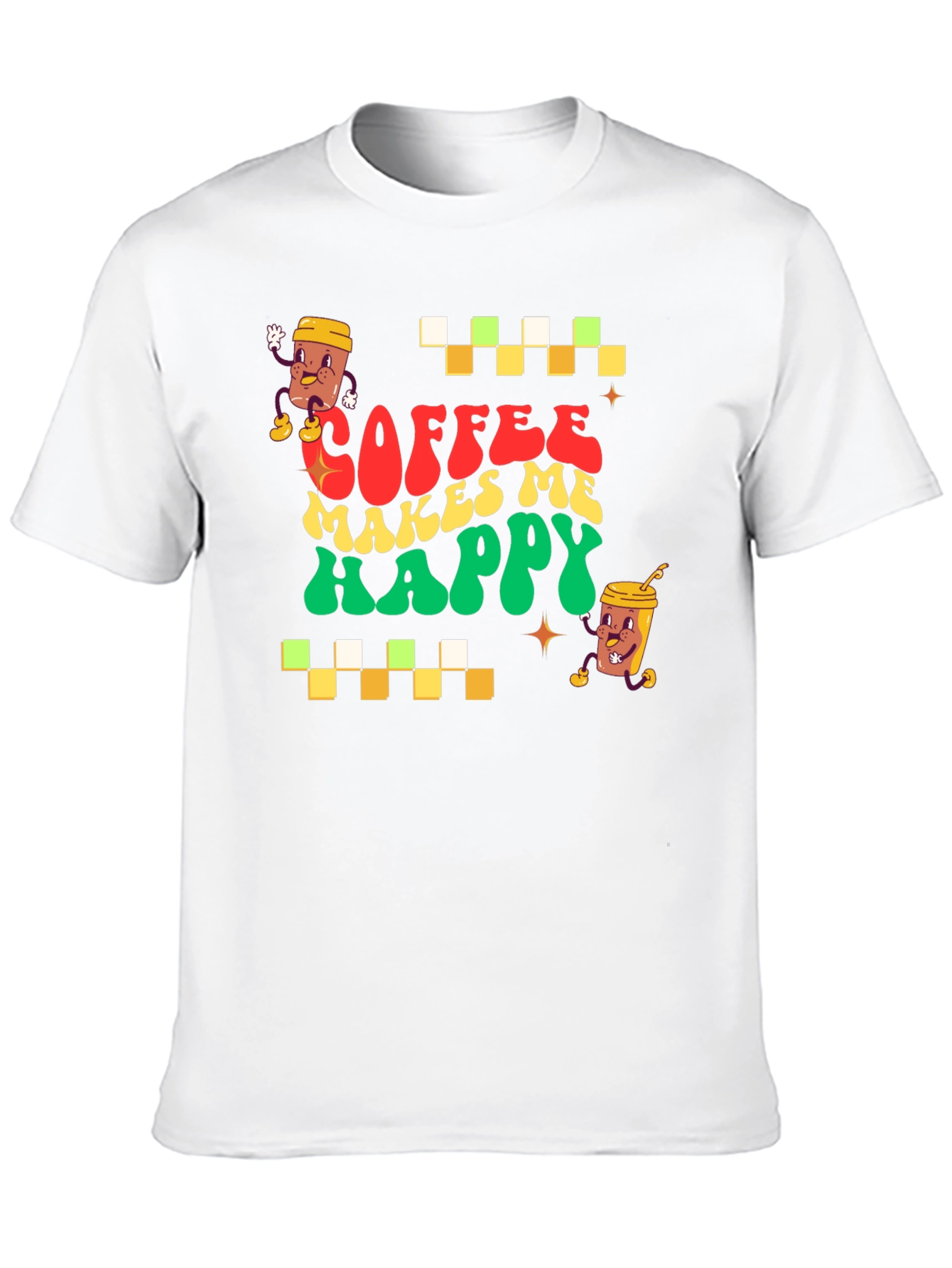Coffee Makes Me Happy Graphic Tee