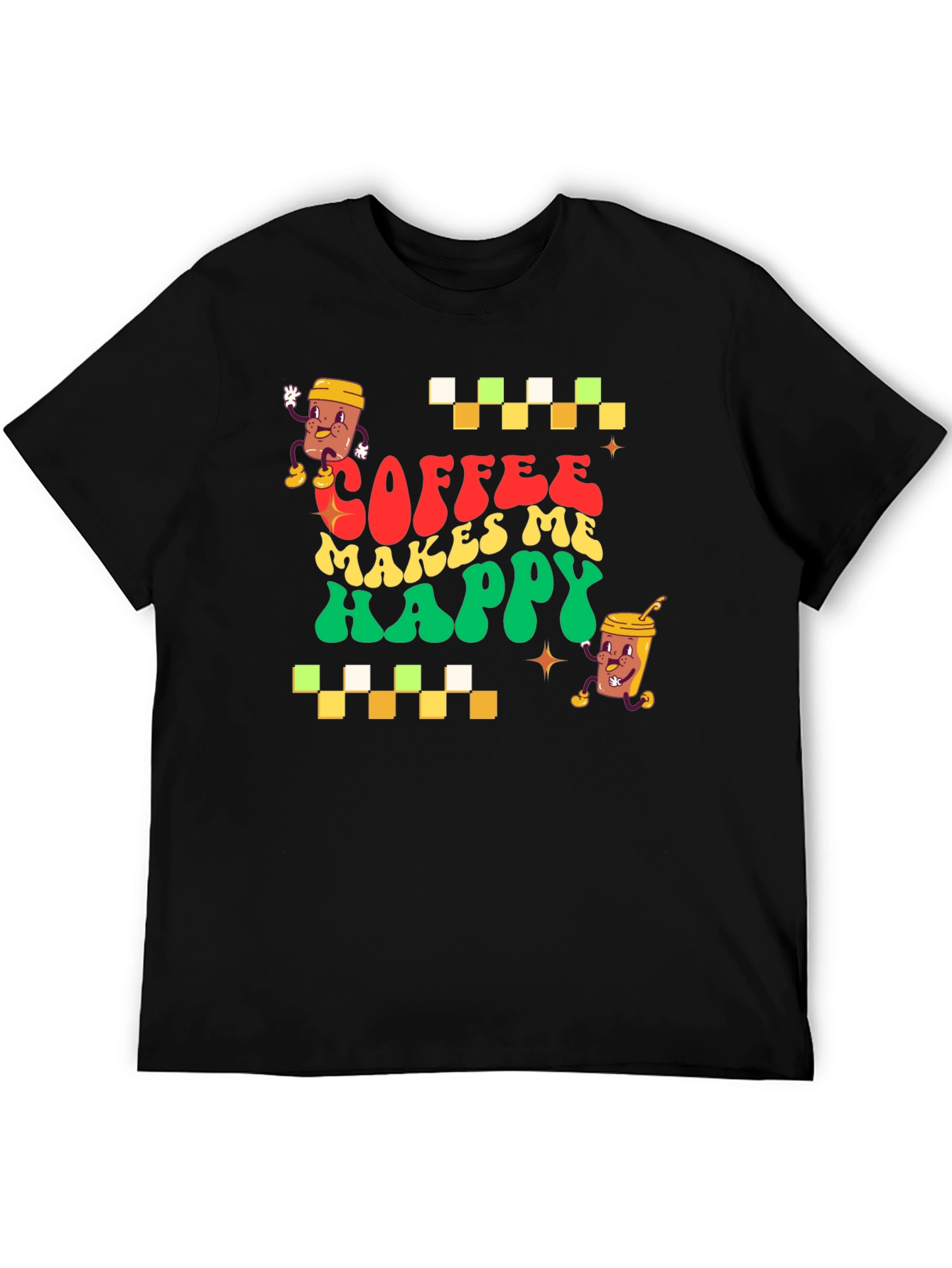 Coffee Makes Me Happy Graphic Tee