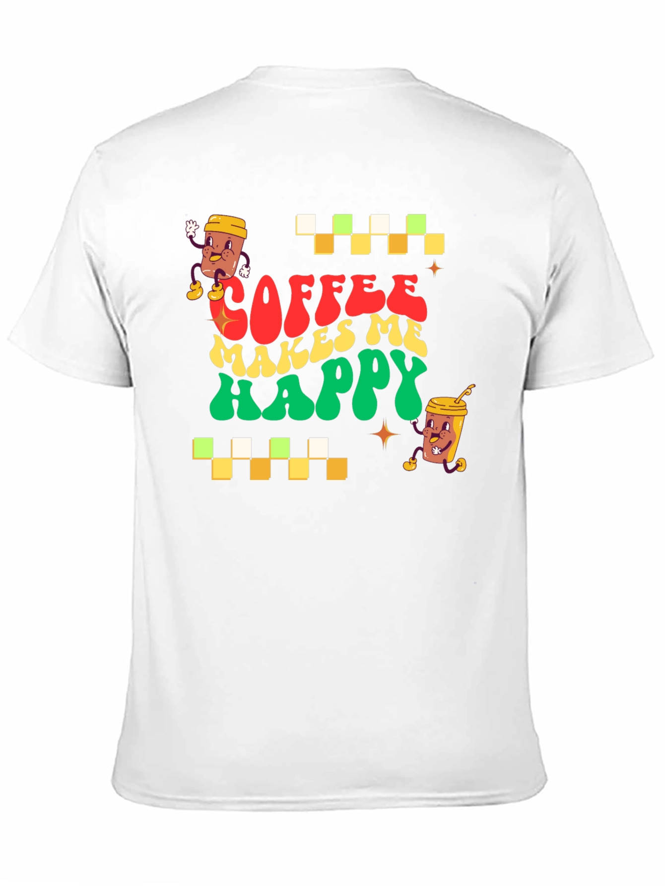 Coffee Makes Me Happy Graphic Tee