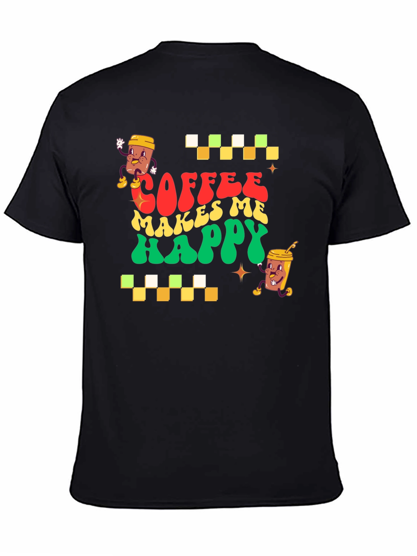 Coffee Makes Me Happy Graphic Tee