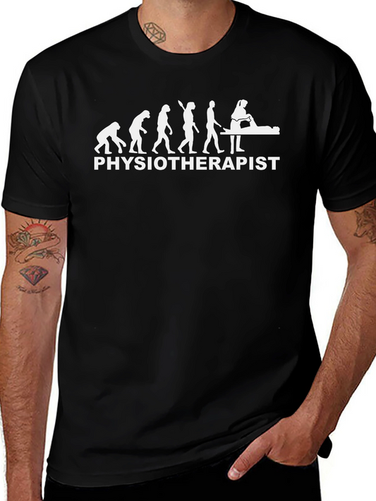 Physiotherapist Evolution Graphic T-Shirt