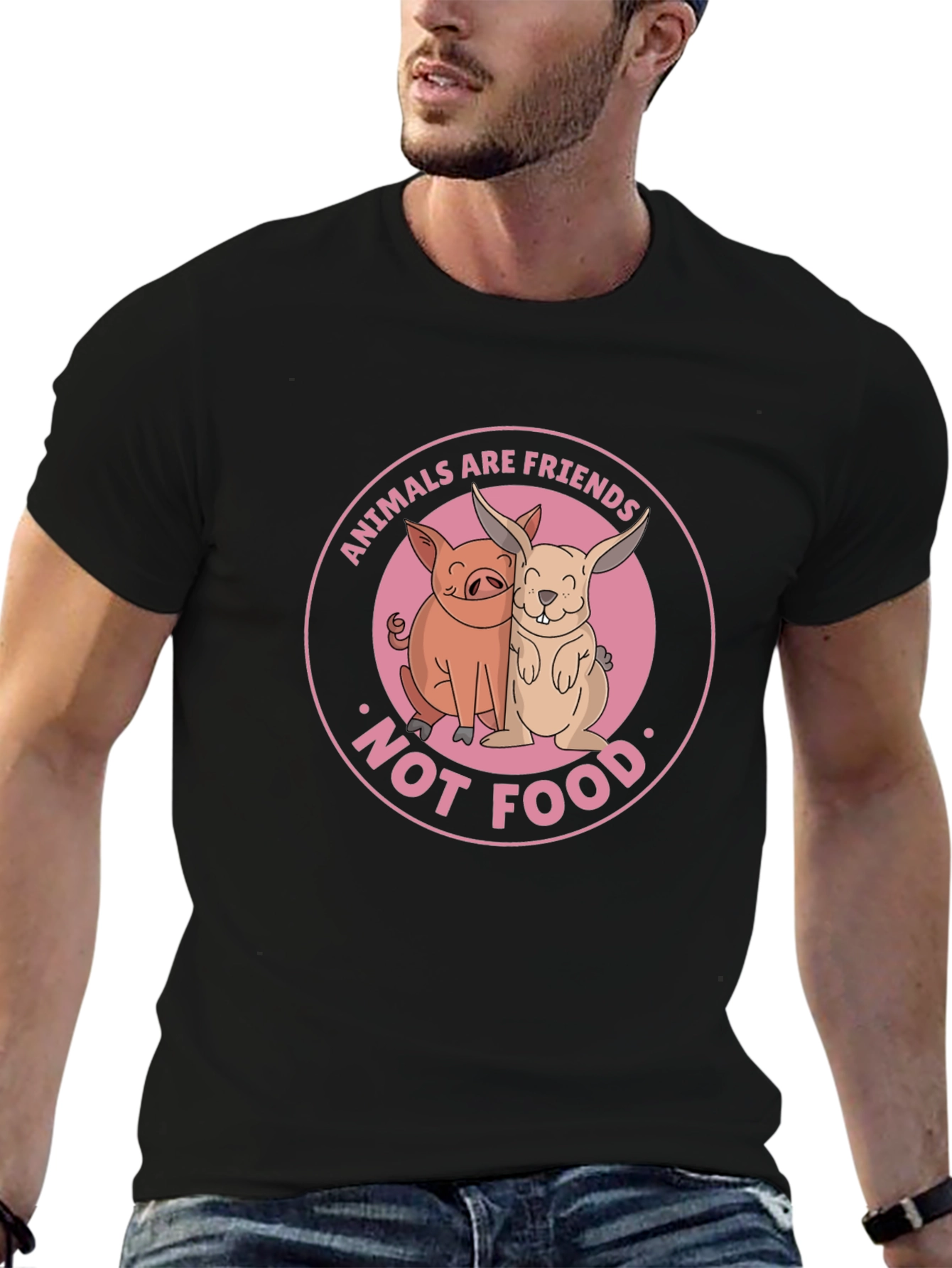 Vegan Animals Are Friends T-shirt