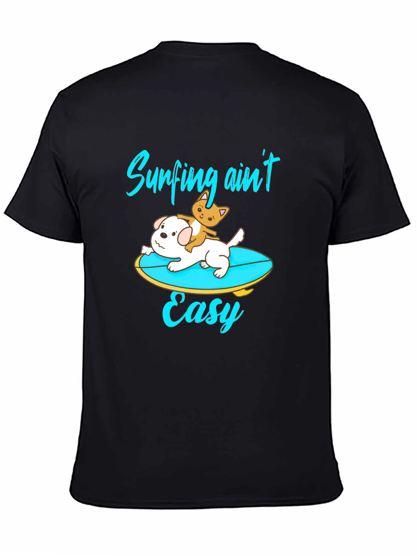 Surfing Aint Easy Graphic T-Shirt