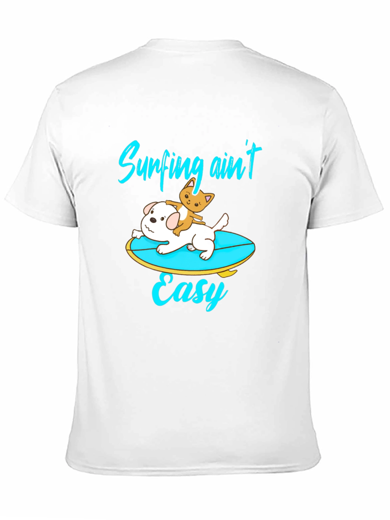 Surfing Aint Easy Graphic T-Shirt