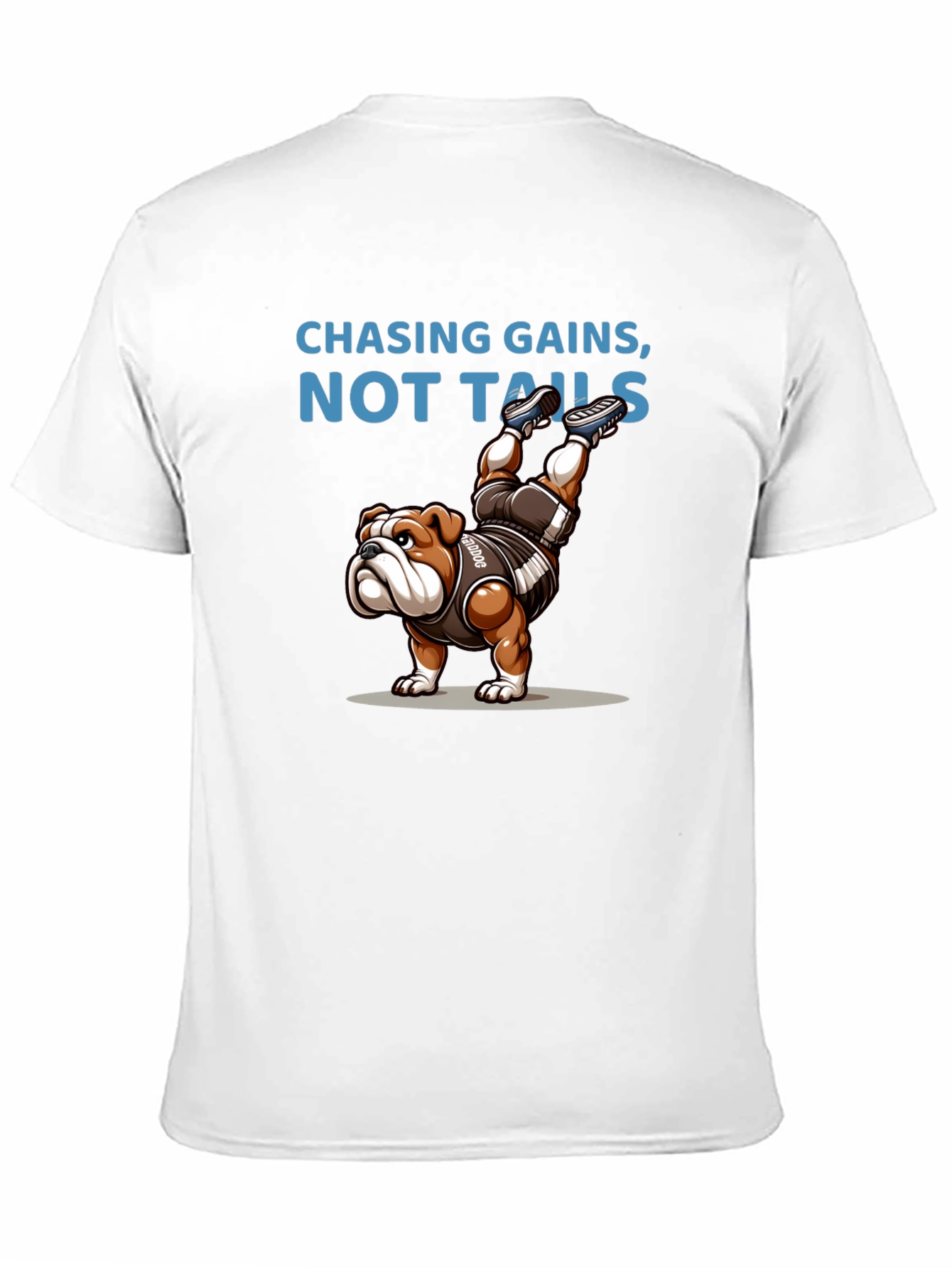 Chasing Gains Bulldog Graphic Tee