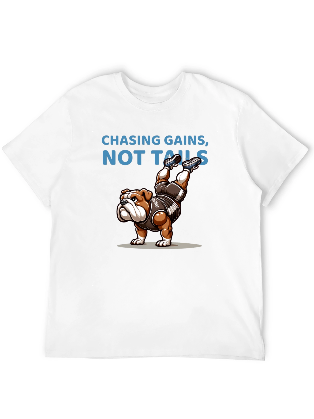 Chasing Gains Bulldog Graphic Tee