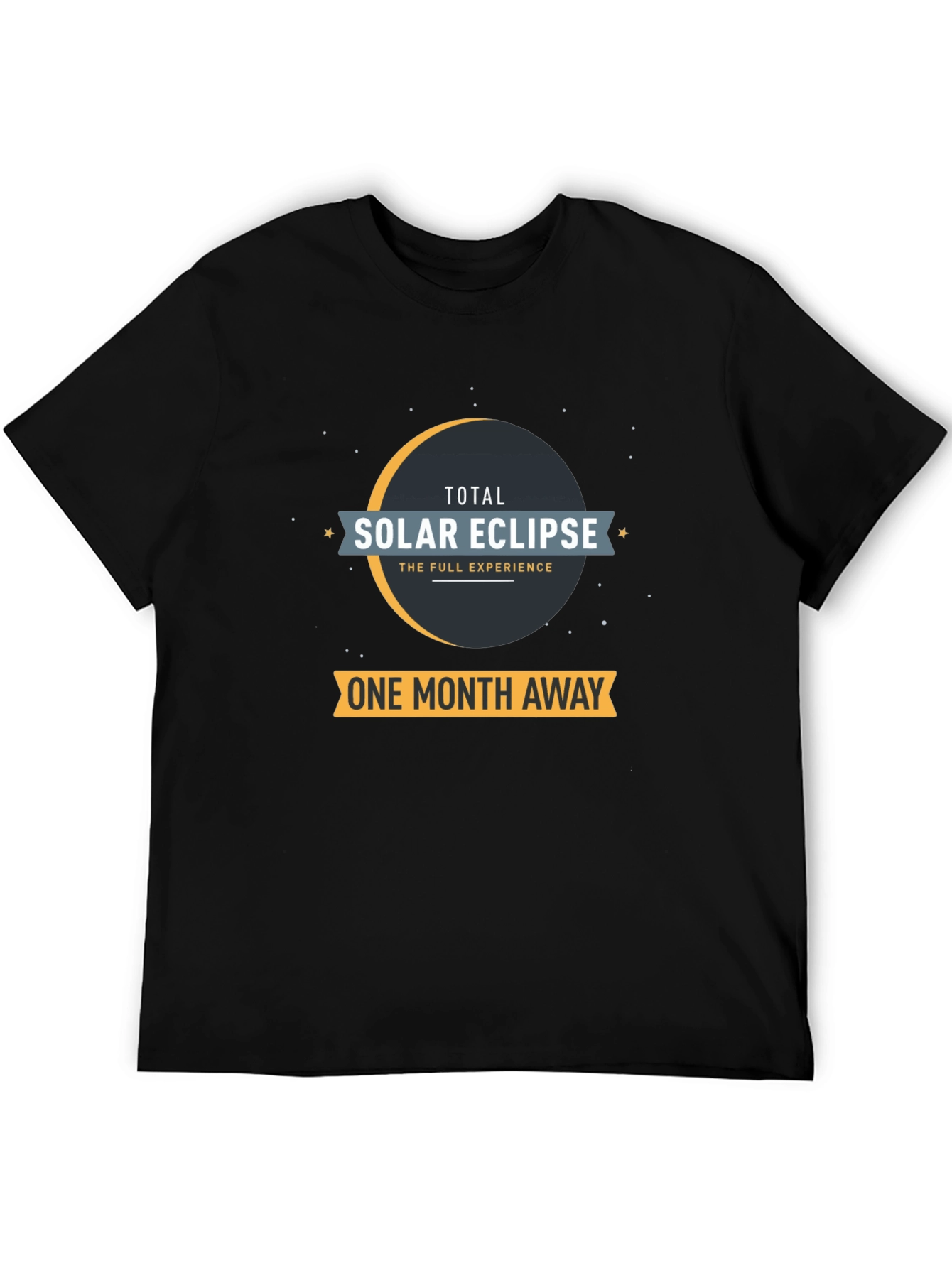 Total Solar Eclipse T-Shirt - One Month Away