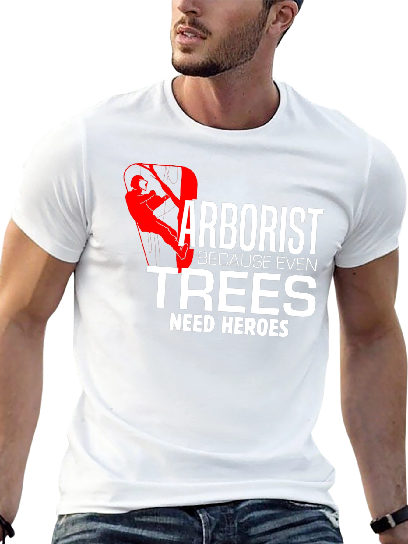 Arborist Hero T-Shirt Tree Climber Arboriculture Tee