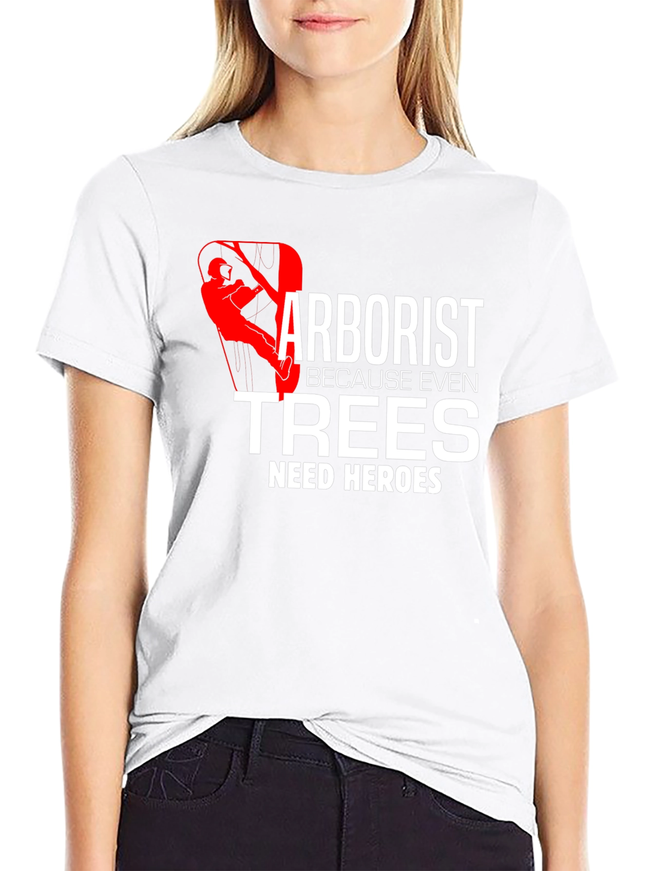 Arborist Hero T-Shirt Tree Climber Arboriculture Tee