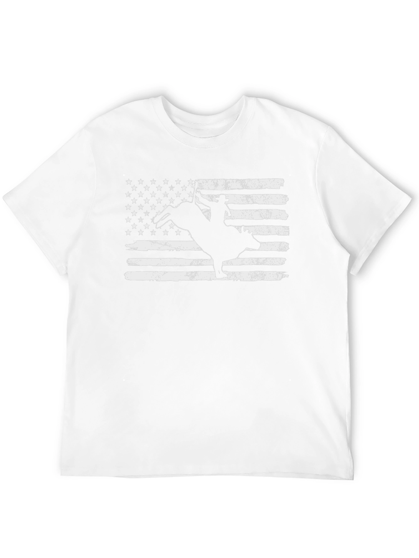 American Rodeo Bull Rider Graphic T-Shirt