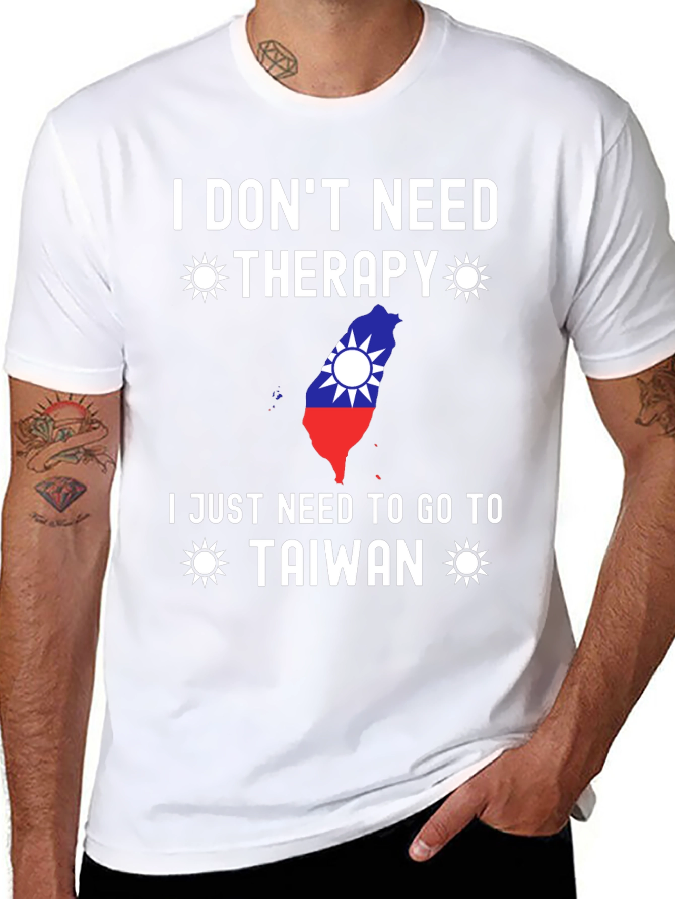 I Dont Need Therapy Taiwan T-Shirt