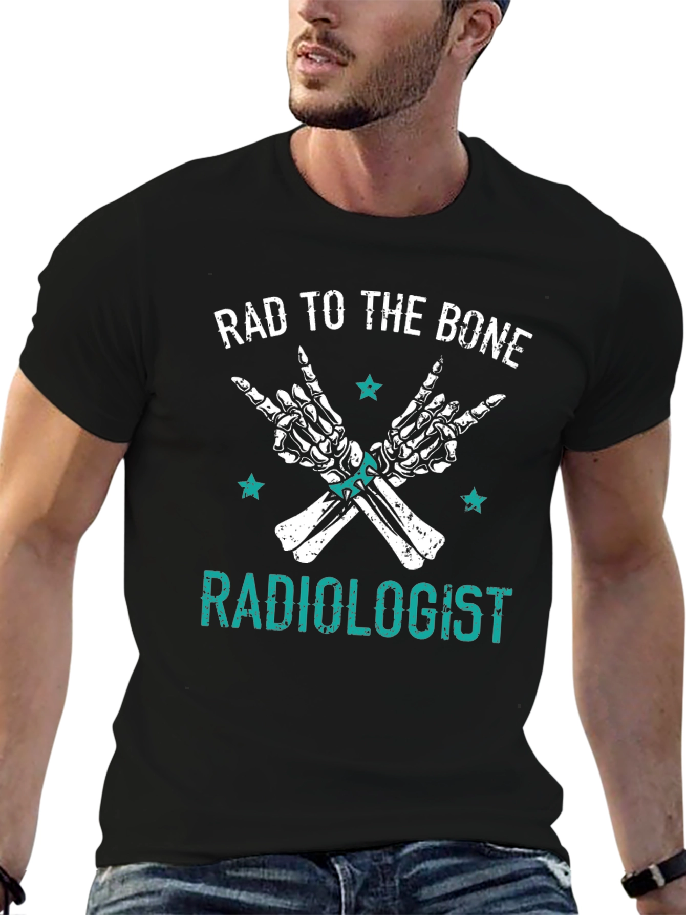 Rad to the Bone Radiologist Graphic Tee