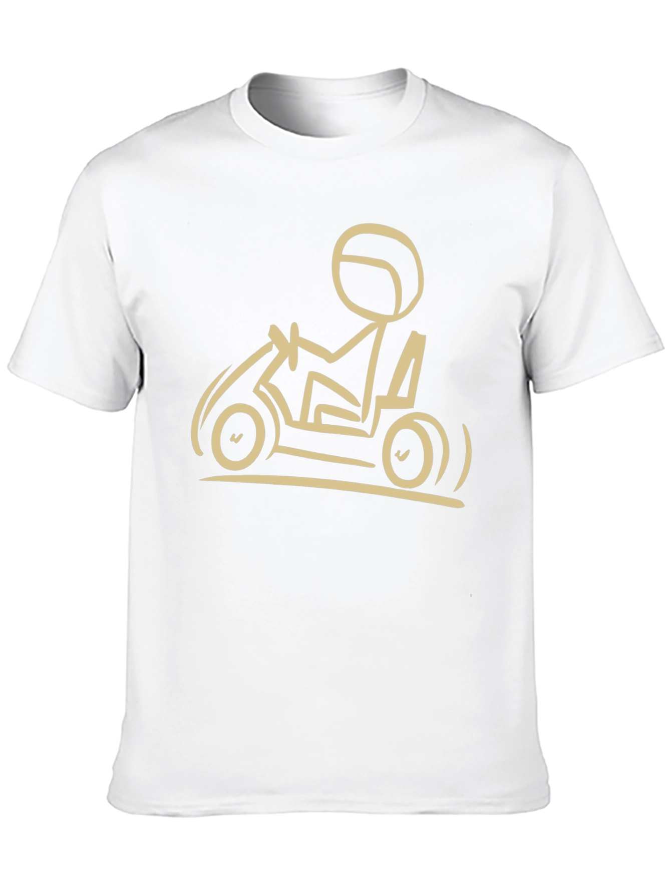 Go Kart Graphic Tee - Racing Fan T-Shirt