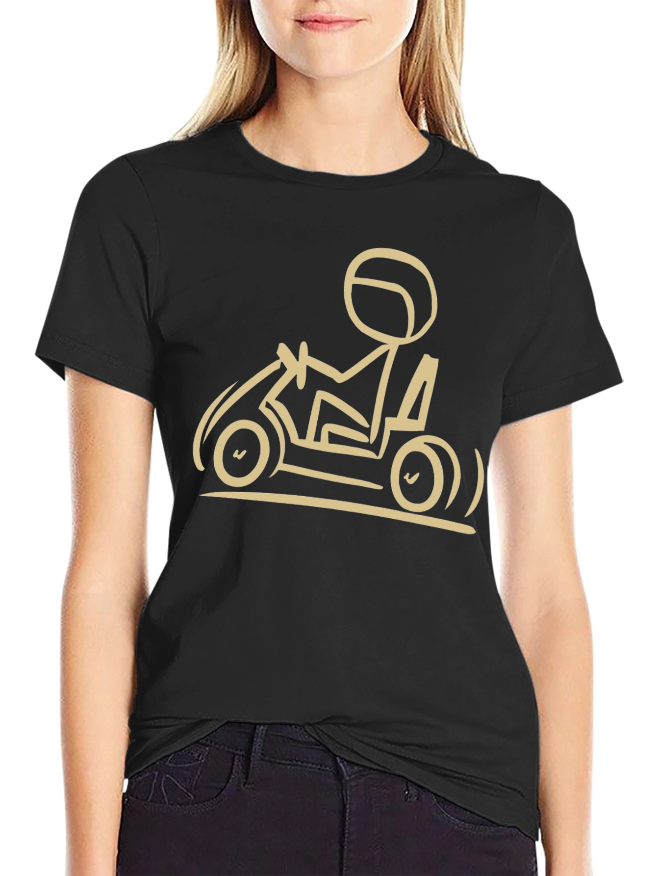 Go Kart Graphic Tee - Racing Fan T-Shirt