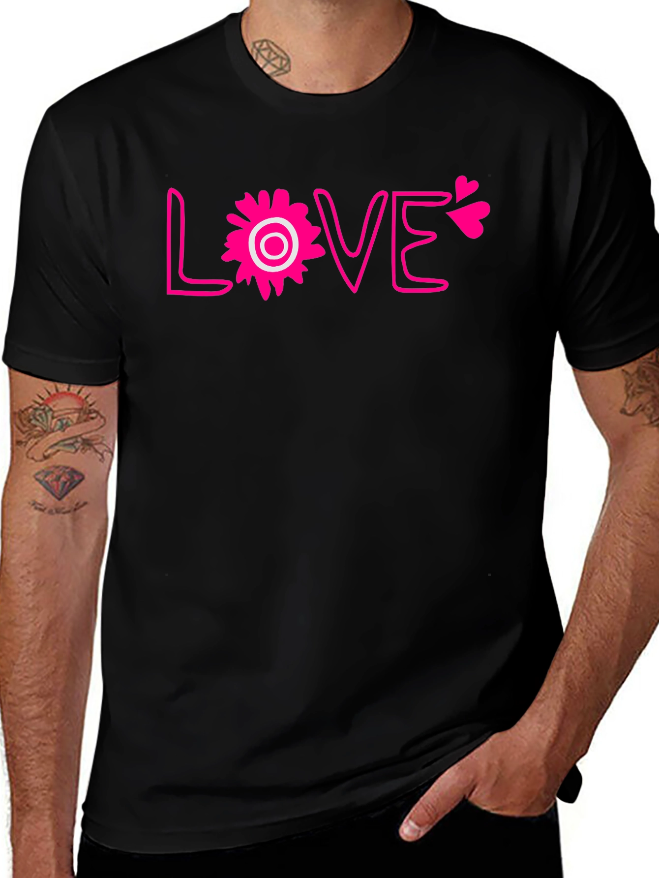 Love Flower Graphic Tee