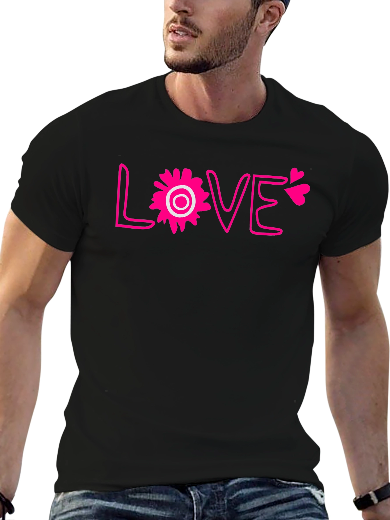 Love Flower Graphic Tee