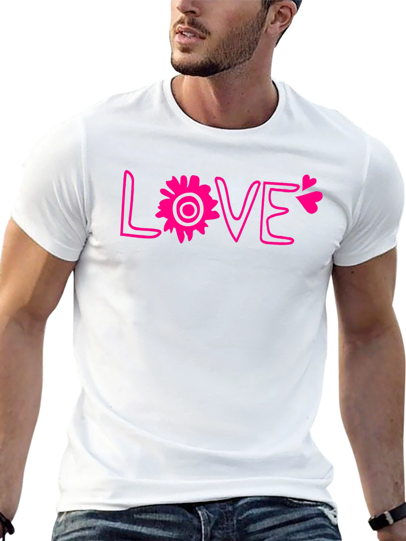 Love Flower Graphic Tee