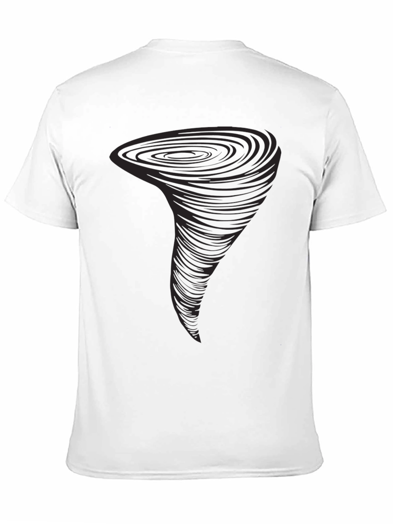 Tornado Graphic Black T-Shirt