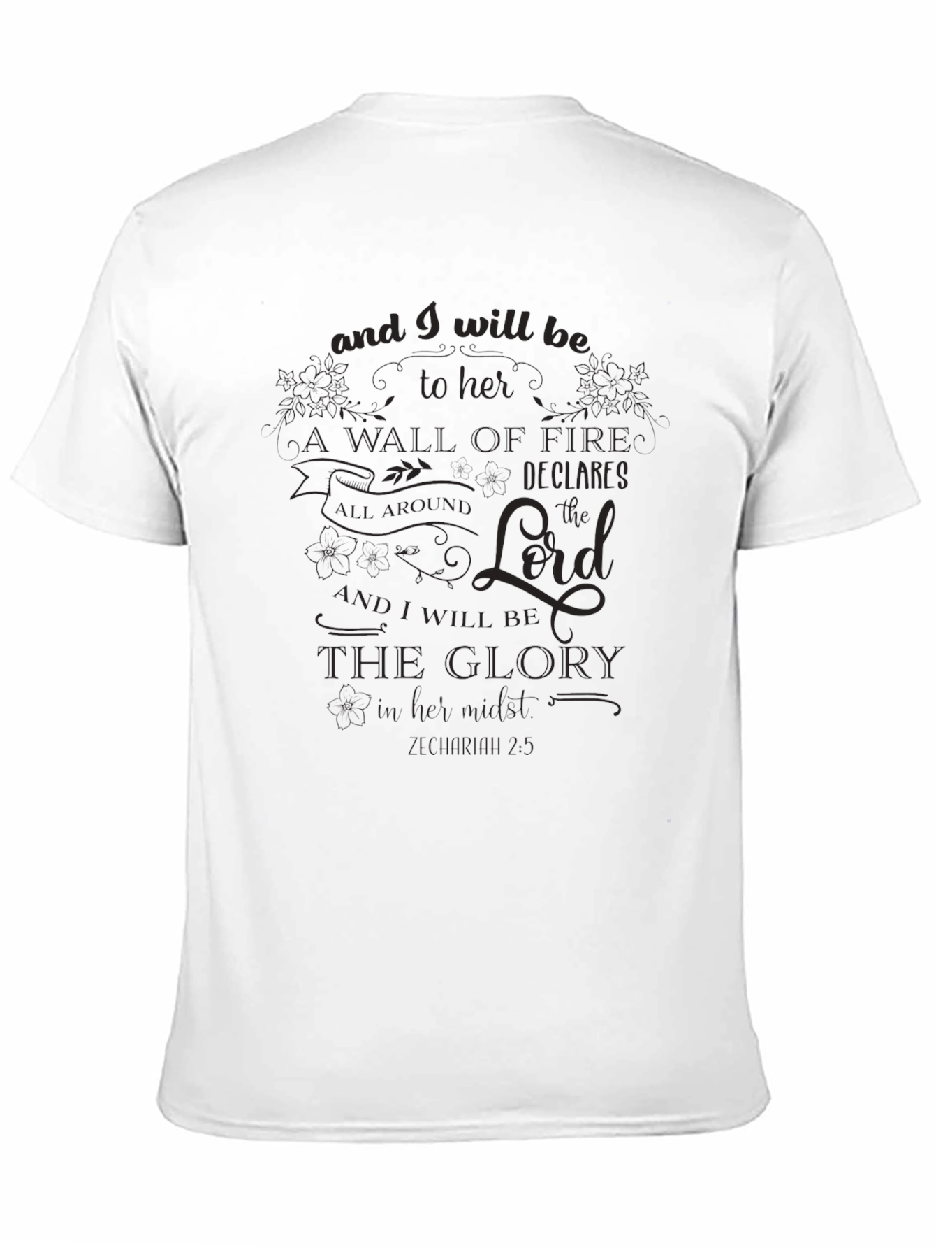 Inspirational Bible Verse Graphic Tee