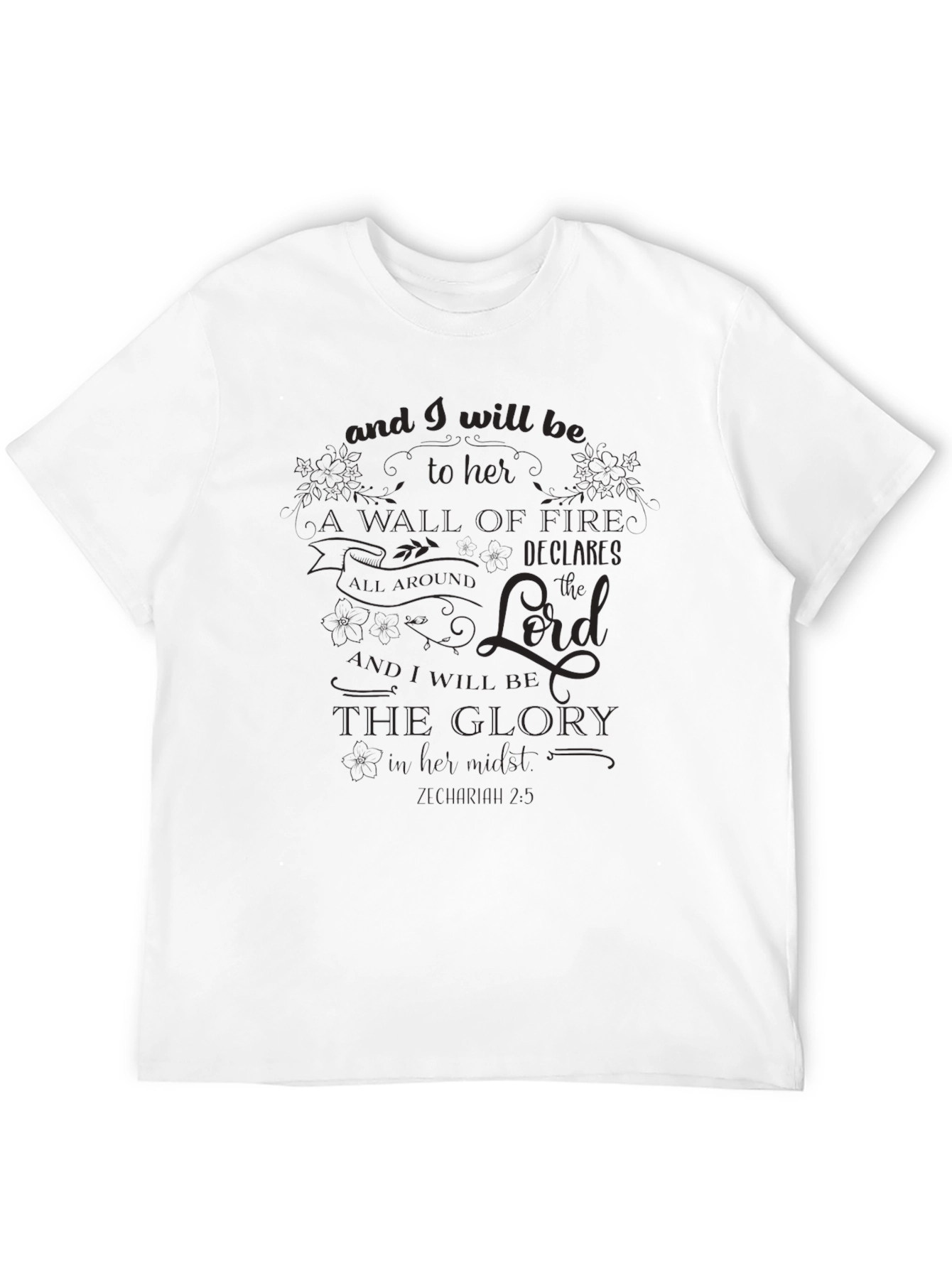 Inspirational Bible Verse Graphic Tee