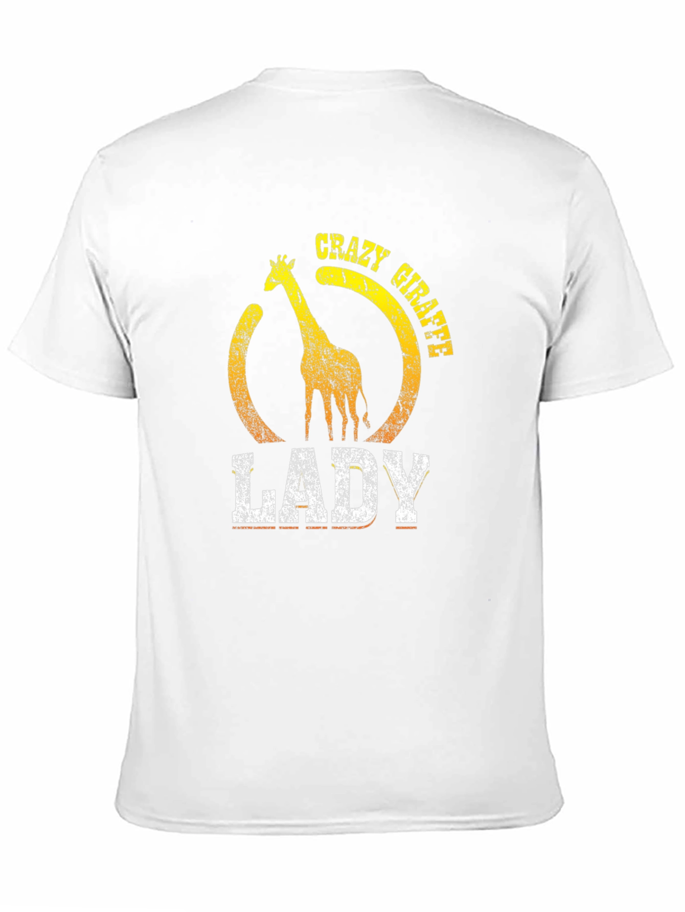 Crazy Giraffe Lady Graphic Tee