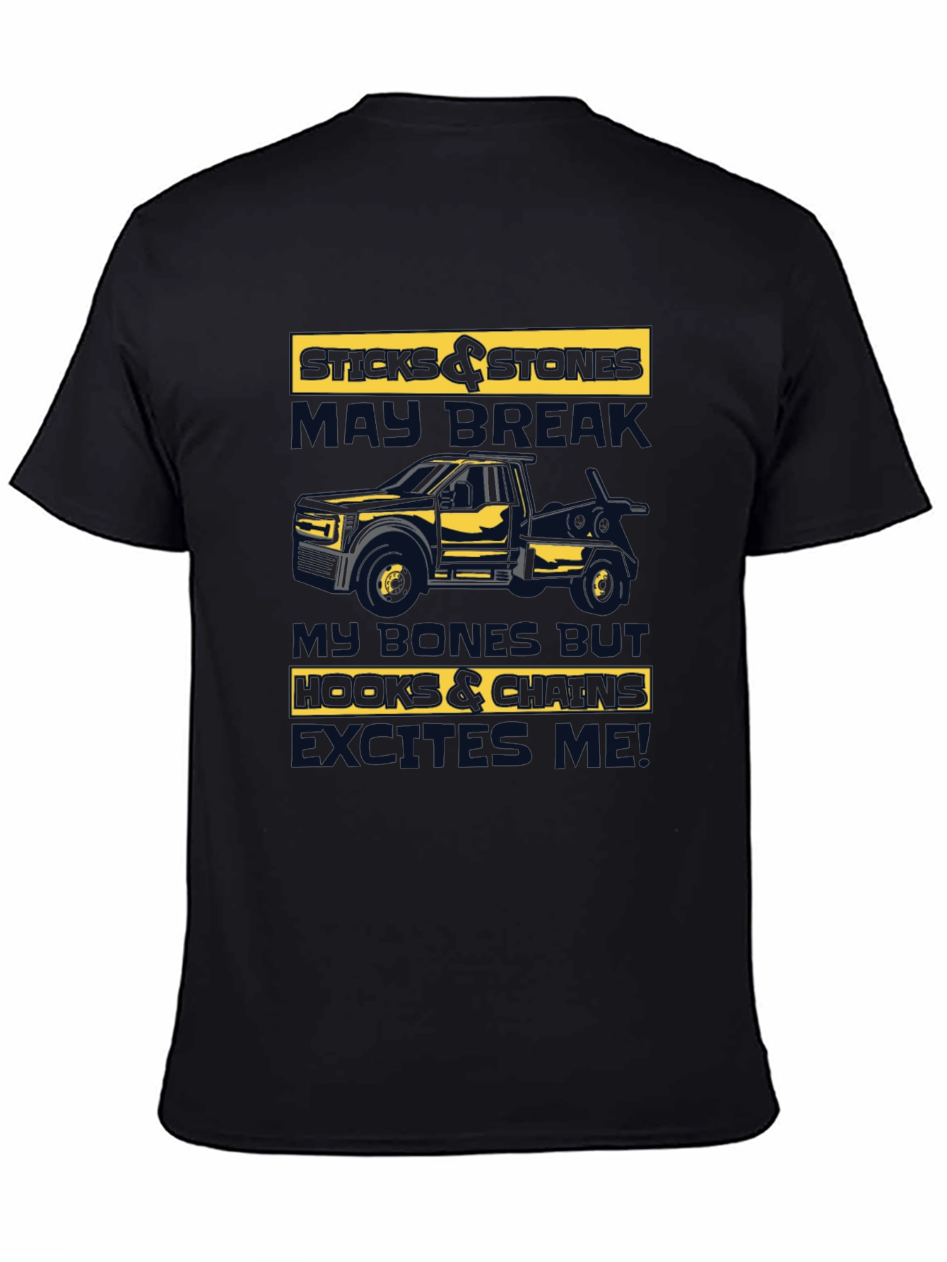 Sticks & Stones Tow Truck T-Shirt