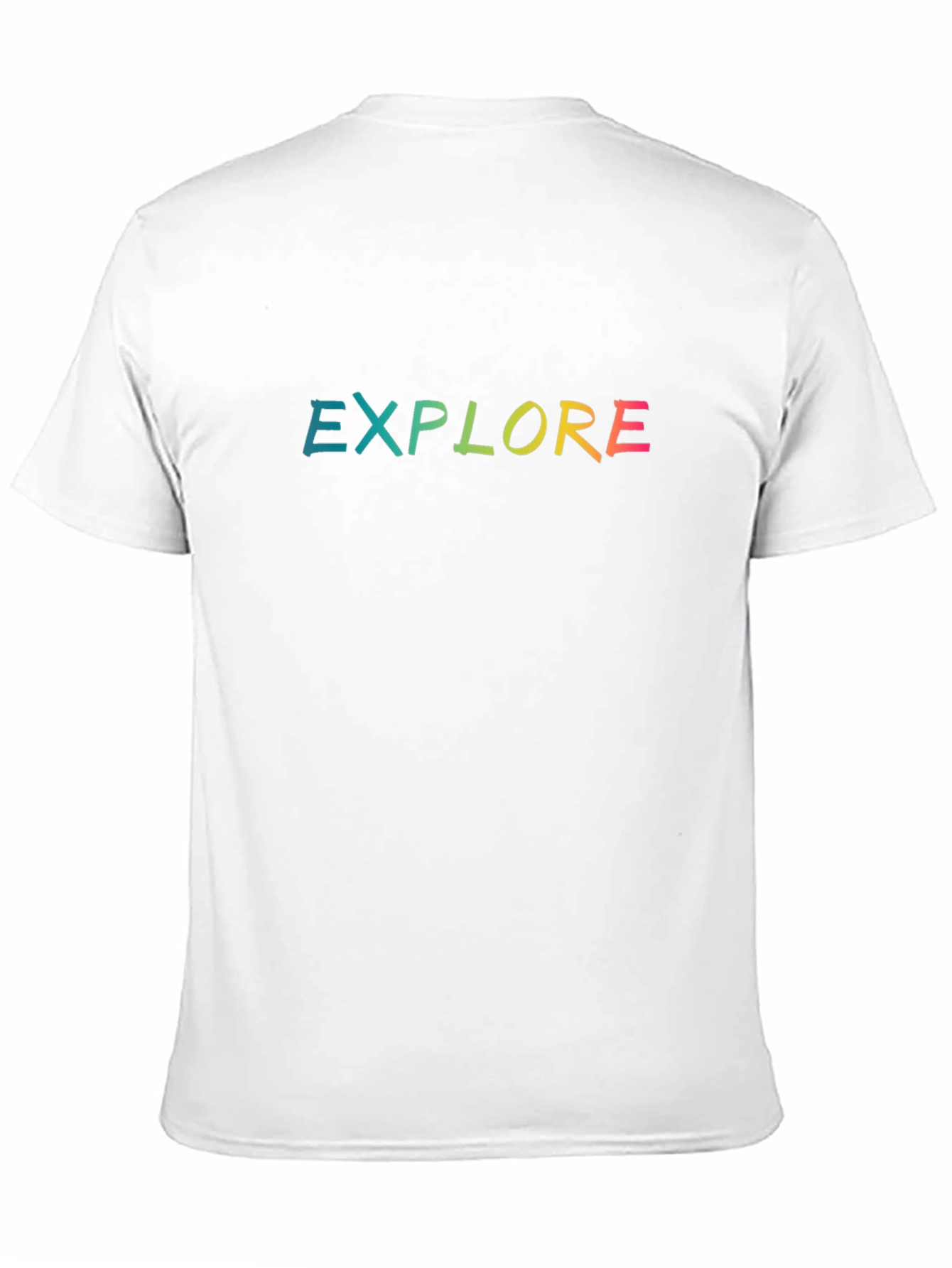 Explore Graphic Print Black T-Shirt