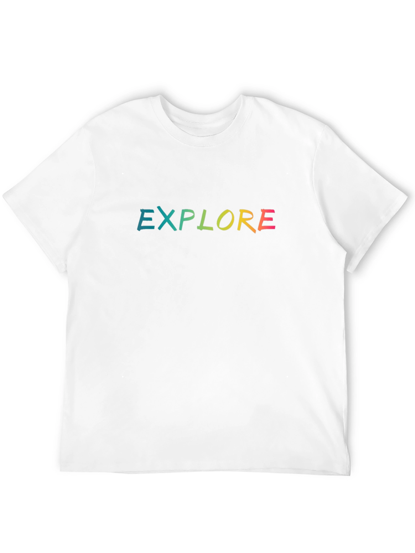 Explore Graphic Print Black T-Shirt