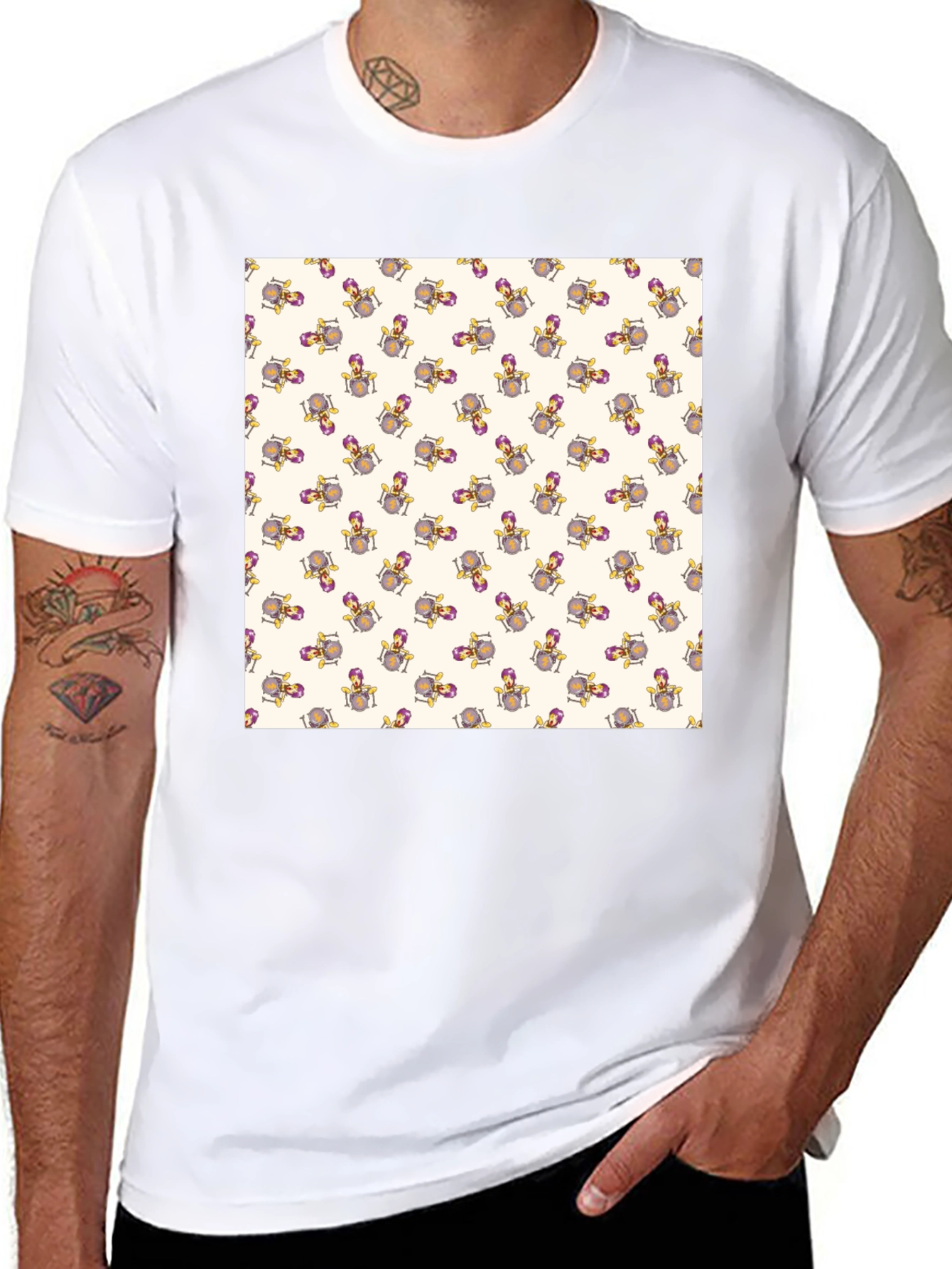 Fun Patterned T-Shirt