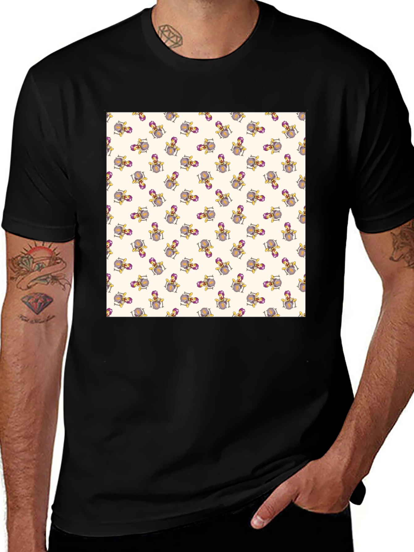 Fun Patterned T-Shirt