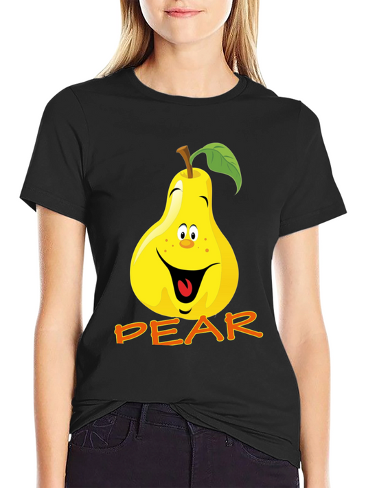 Funny Pear Cartoon T-Shirt