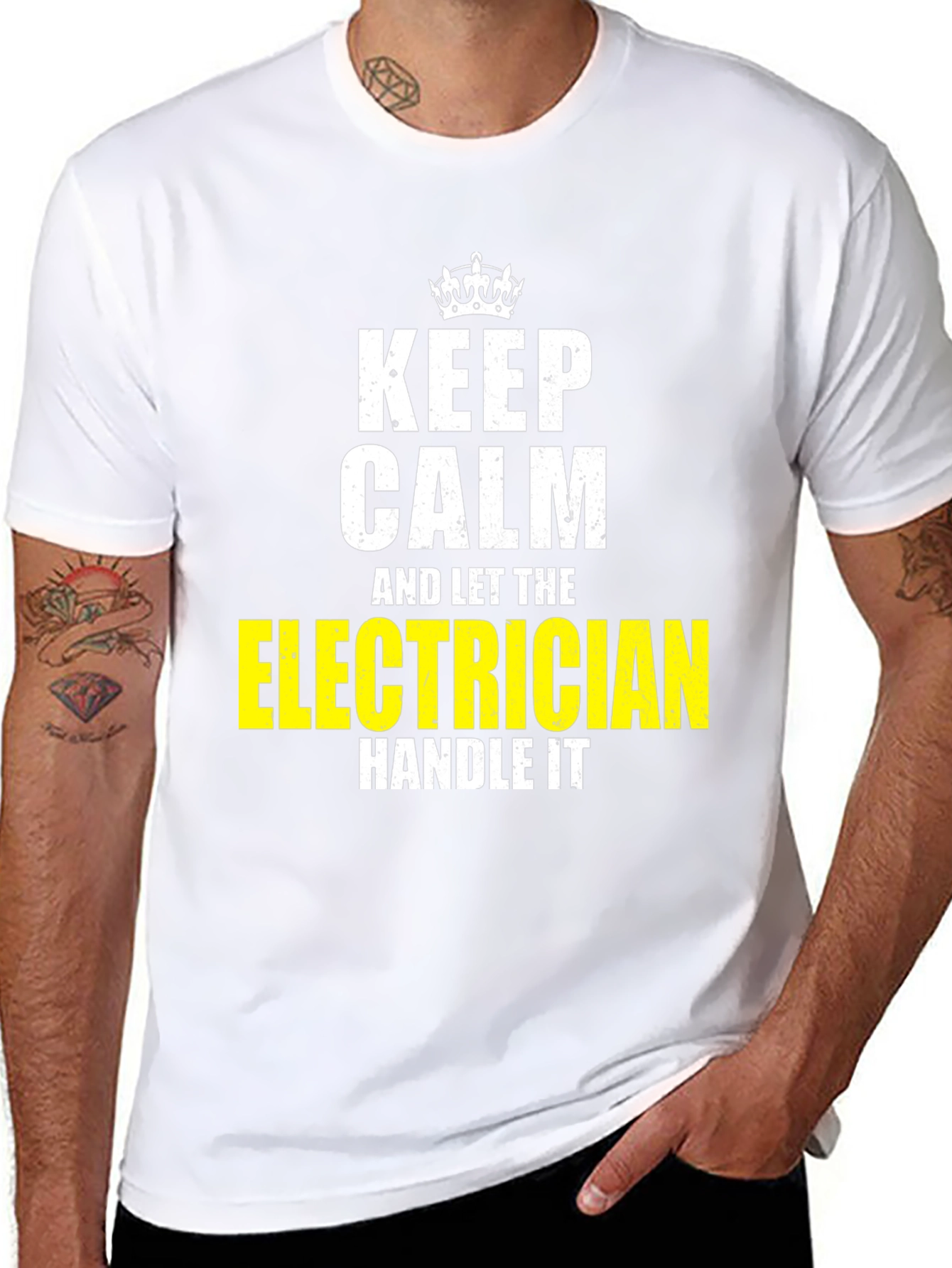 Keep Calm Electrician T-Shirt