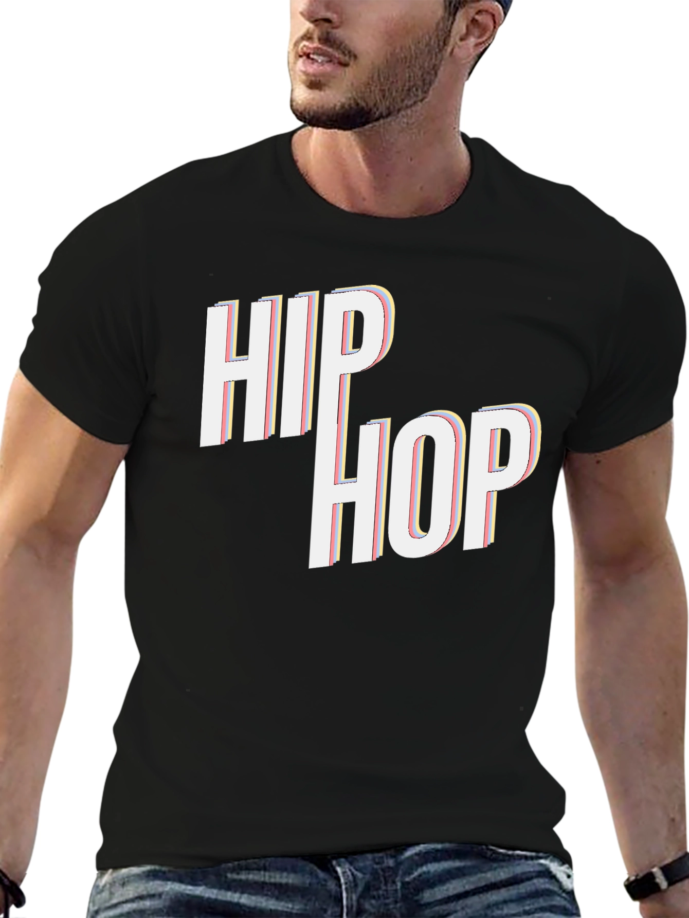 Hip Hop Black T-Shirt