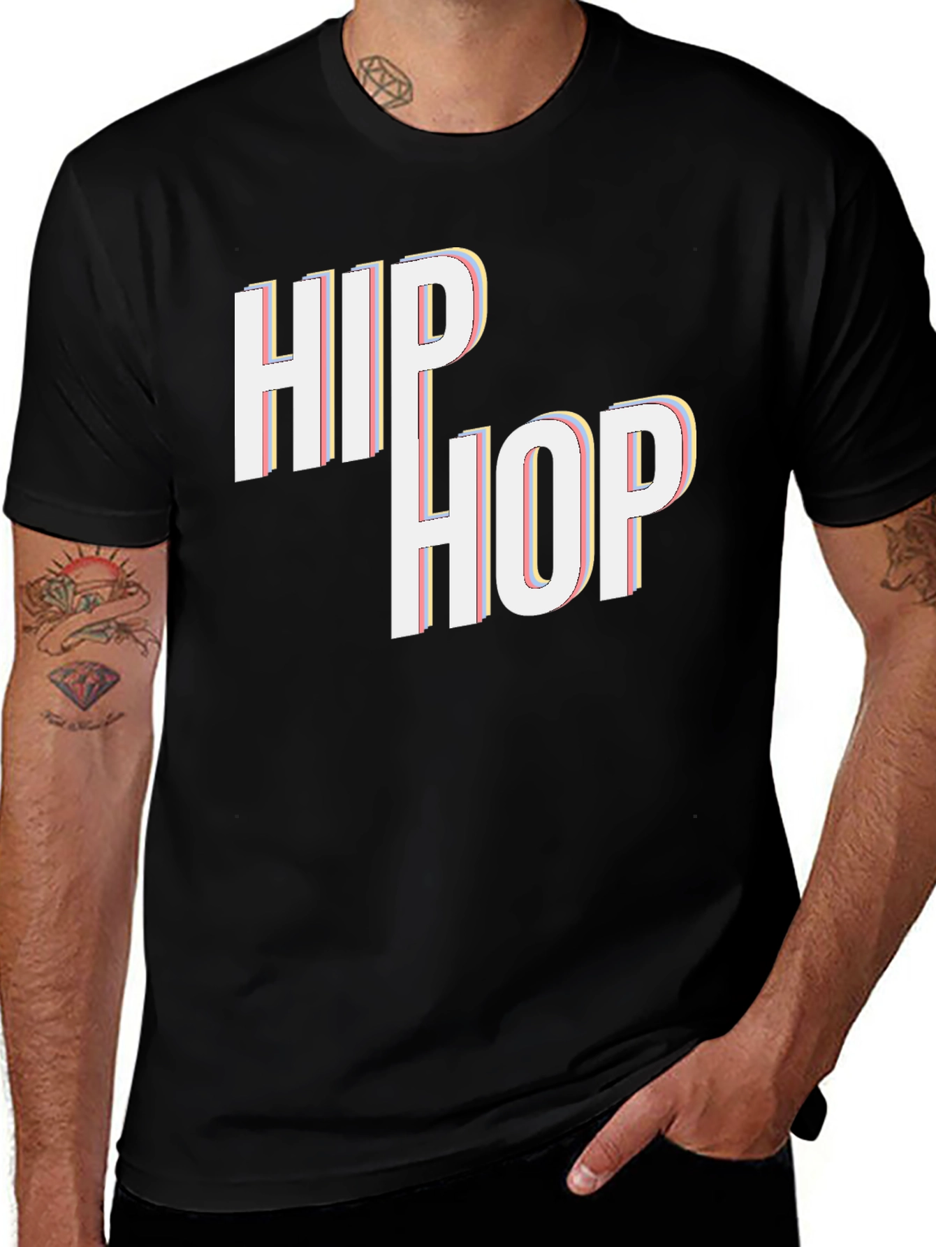 Hip Hop Black T-Shirt