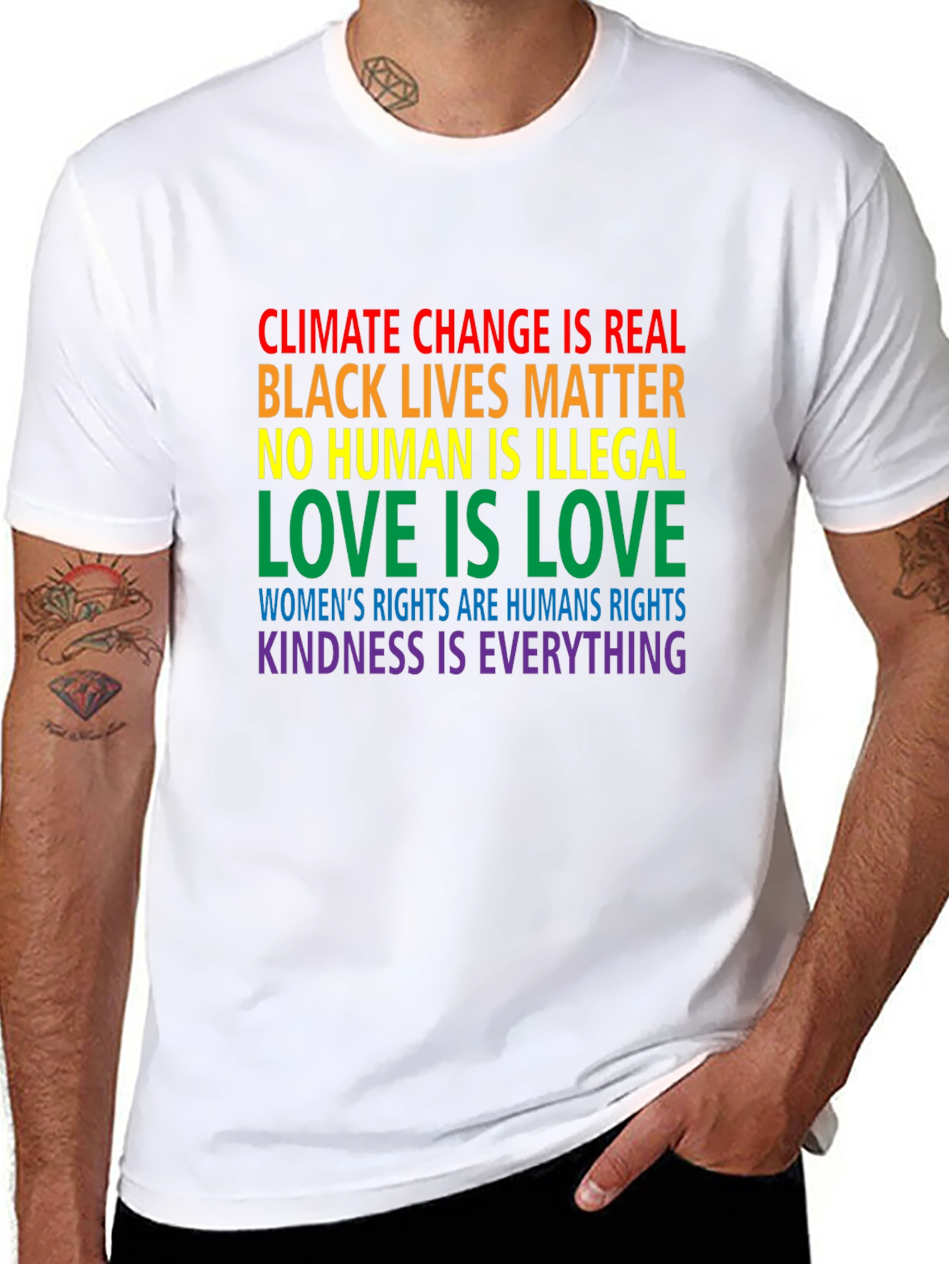 Equality & Kindness Graphic Tee