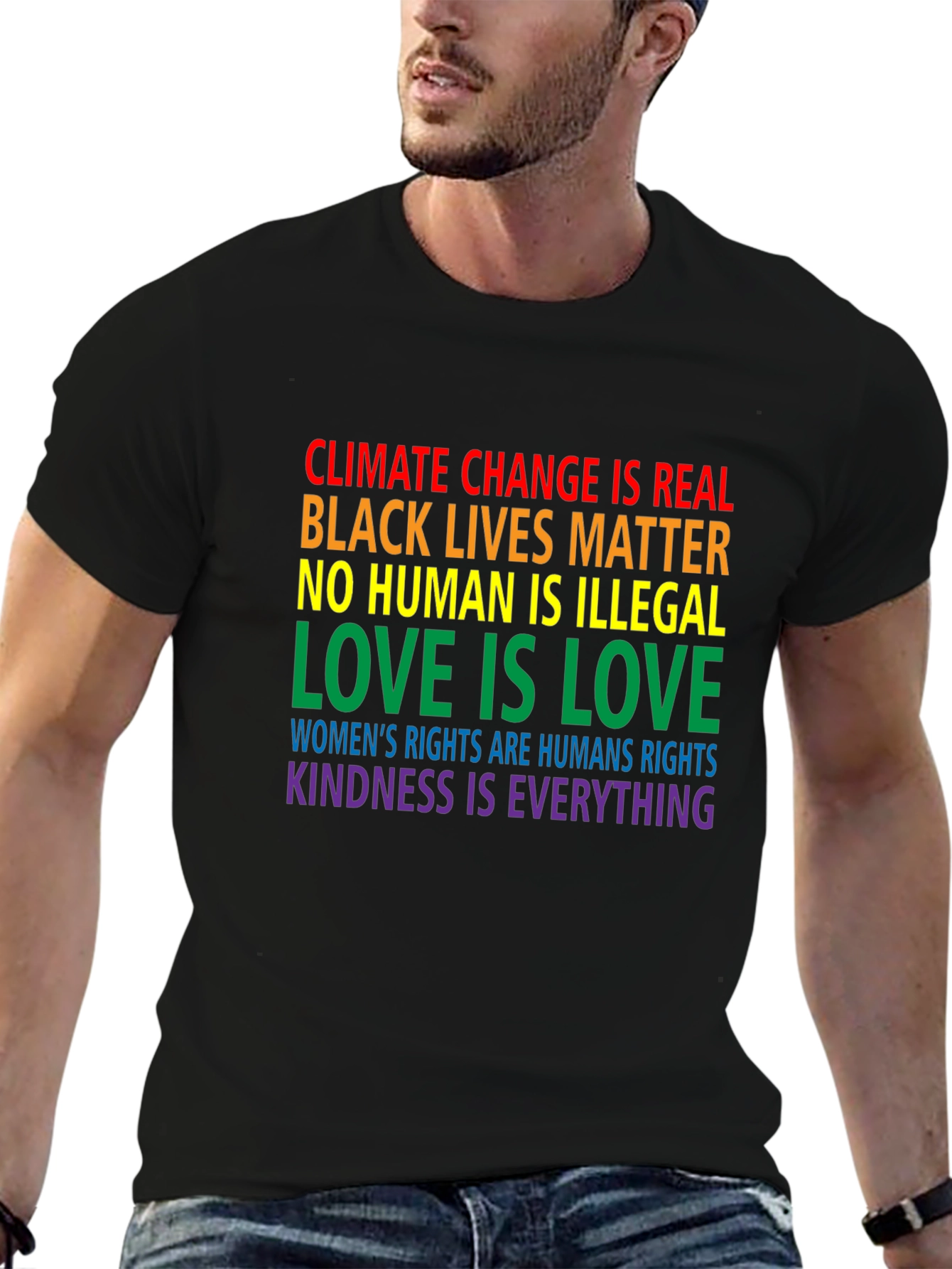 Equality & Kindness Graphic Tee