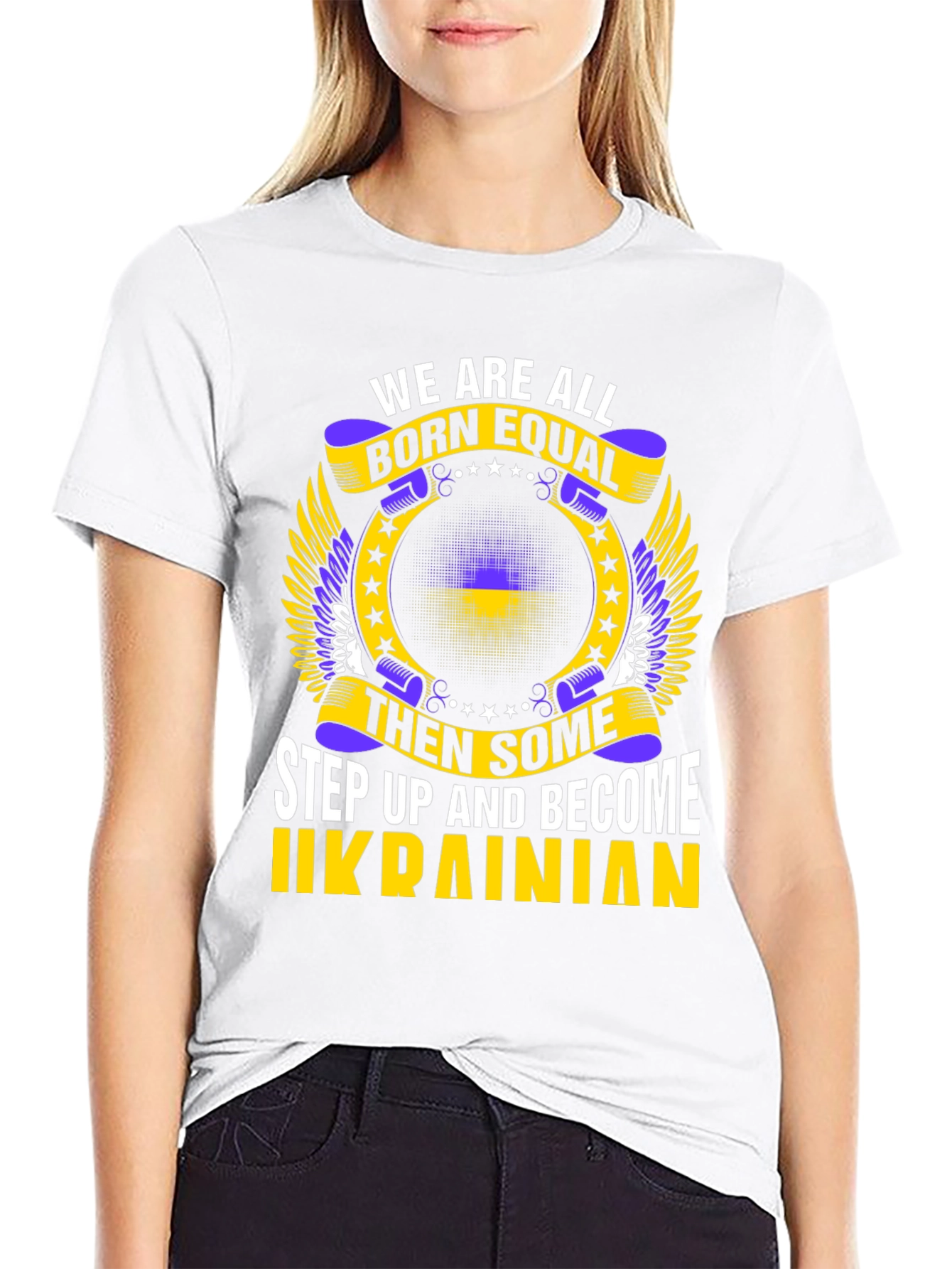 Ukrainian Pride T-Shirt - Born Equal