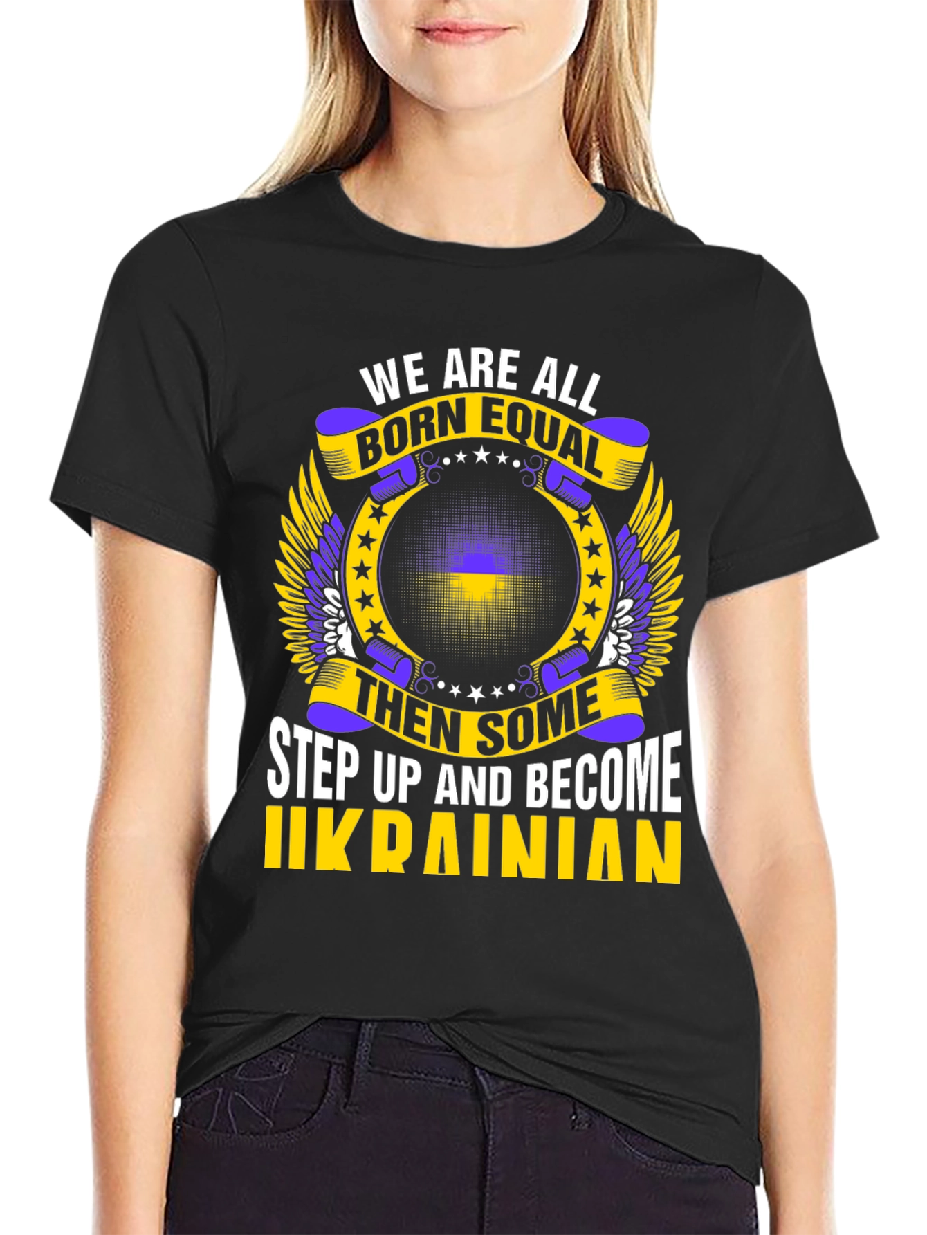 Ukrainian Pride T-Shirt - Born Equal