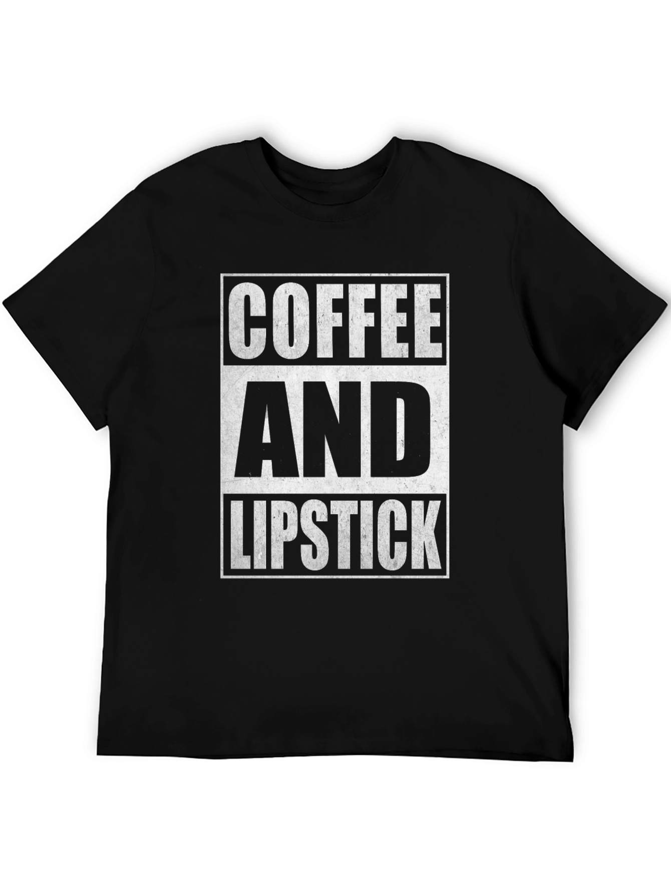Coffee and Lipstick Graphic T-Shirt