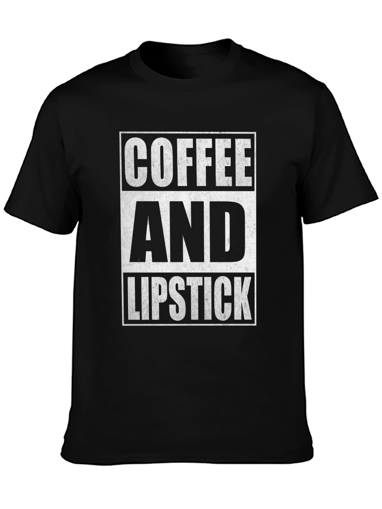 Coffee and Lipstick Graphic T-Shirt