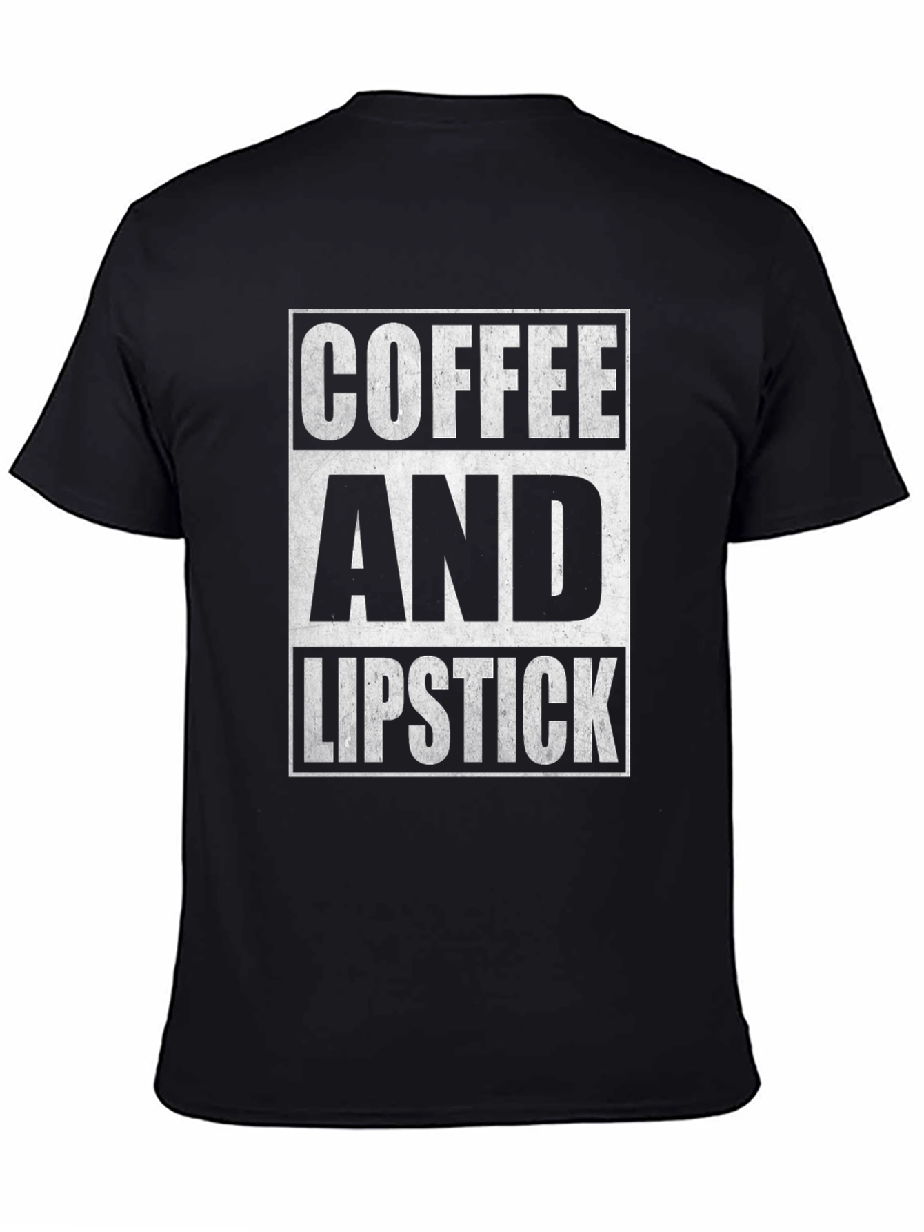 Coffee and Lipstick Graphic T-Shirt