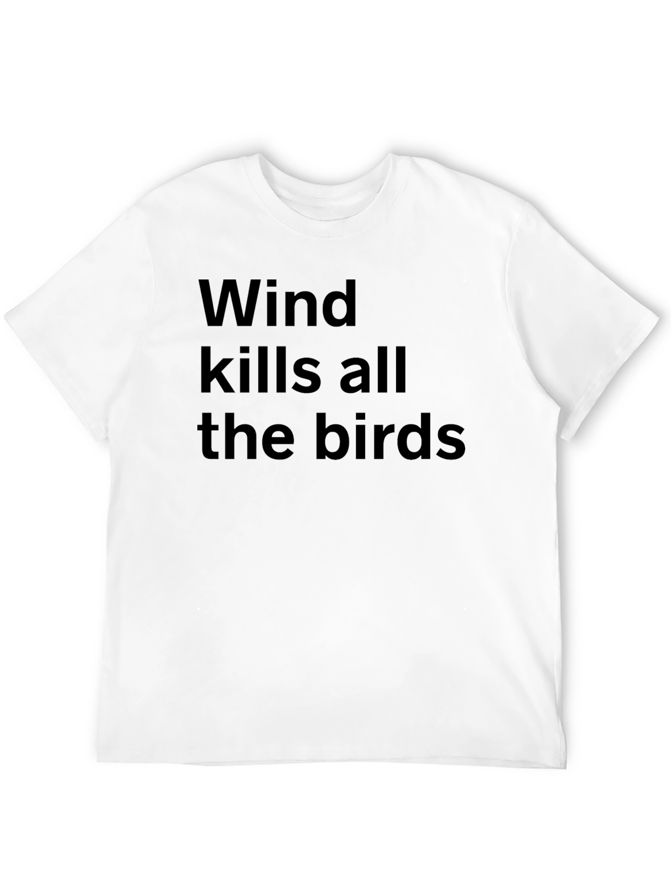 Wind Kills All The Birds Graphic Tee