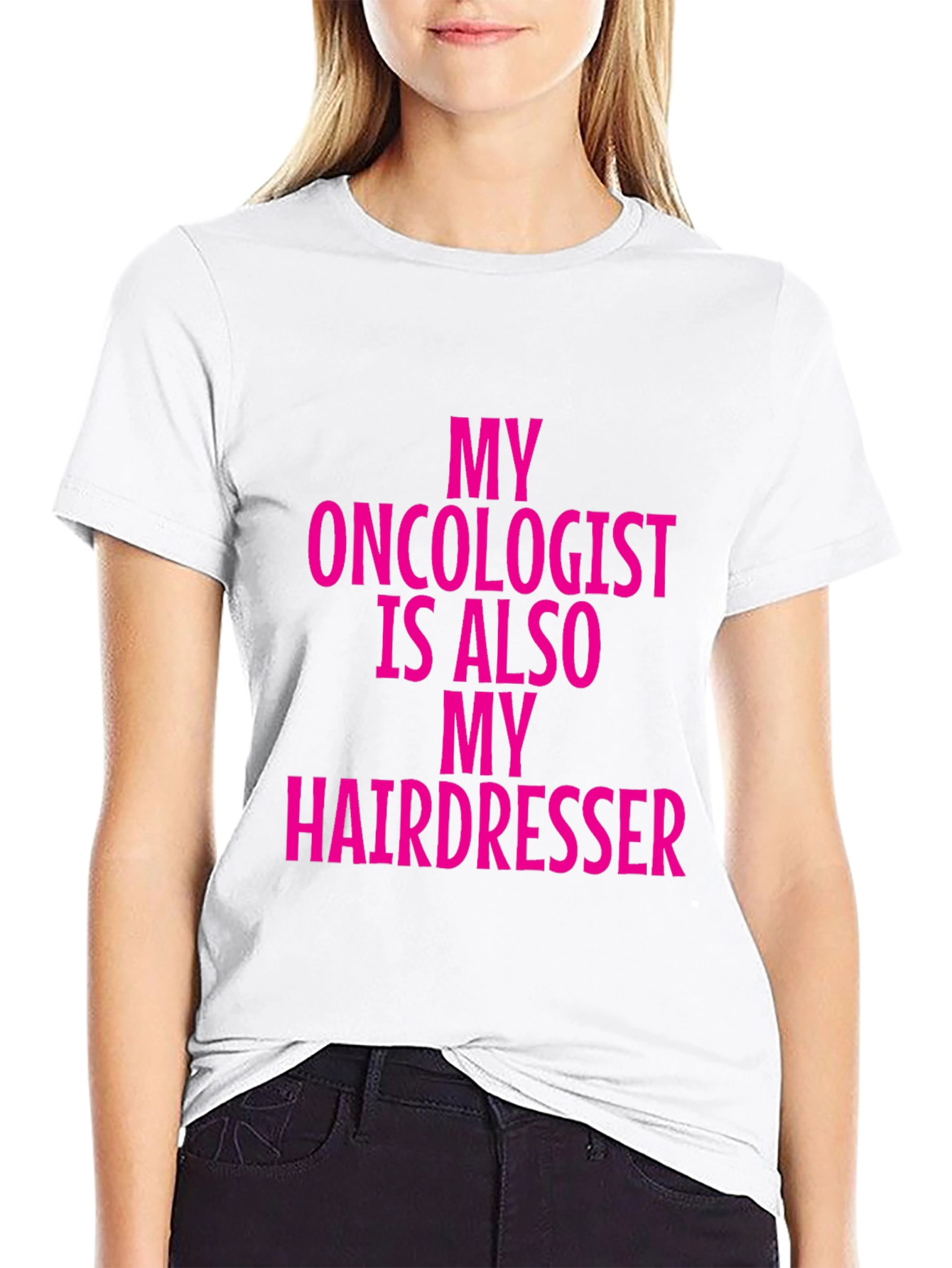 Oncologist Hairdresser Funny Graphic Tee