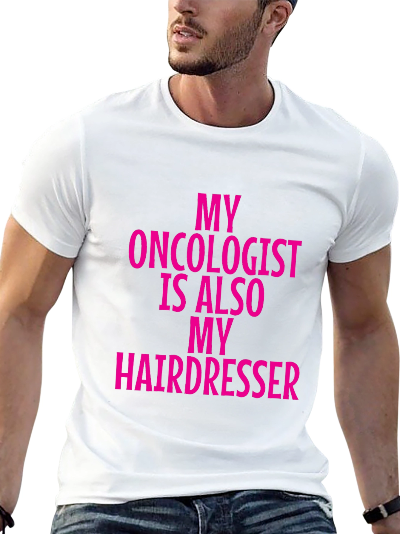 Oncologist Hairdresser Funny Graphic Tee